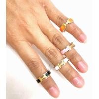 ราคา แหวนแฟชั่นแผ่นทองคำแท้ 96 5 นน 0 1กรัม ขนาดหน้ากว้าง8mm (21395502461)