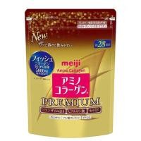 ราคา For Meiji Amino Premium Collagen Refill whitening Powder Premium 28days 196G Sponges Sponges (21211825537)