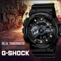 ราคา CASIO GSHOCK นาฬิกาข้อมือผู้ชาย สายเรซิ่น รุ่น GA 110HR 1A Red and black (14341824795)