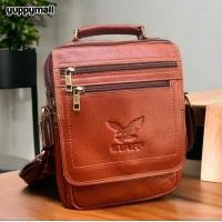 ราคา กระเป๋าสะพายข้างผู้ชาย กระเป๋าหนังแท้ หนังวัว กระเป๋าหนังผู้ชาย ไซส์ใหญ่ ขนาด 11 นิ้ว (15749349392)