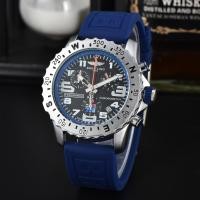 ราคา Breitlings นาฬิกาผู้ชายของแท้นาฬิกาควอตซ์นาฬิกาสแตนเลสหกขากันน้ำ (17871340525)