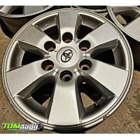 ราคา ล้อแม็ก Toyota Hilux Vigo 6 ก้าน ขอบ 15 6 รู 139 แท้ถอด ผ่านการใข้งานแล้ว ราคาต่อ 1 วง ล้อวีโก้ ล้อแม็กเดิมวีโก้ขอบ15 ล้อvigo15 (21321418001)
