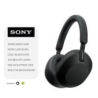 ราคา ไร้สาย Sony WH1000XM5 Wireless Bluetooth Noise Cancelling Bass Headphones Gaming Headset ไมโครโฟนในตัว หูฟังบลูทูธ หูฟังเบสหนักๆ (21520455950)