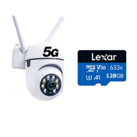 ราคา Samsung กล้องวงจรปิด CCTV Camera กล้องวงจรปิด360 wifi V380 Pro 5G คืนวิสัยทัศน์ กล้องวงจรปิด WiFi IP Camera กลางแจ้ง กันน้ำ กล้องวงจร 5MP Full HD wifi camera 5G night vision PTZ Control with Alarm Out