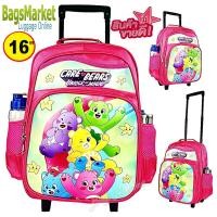 ราคา Bagsmarket Kids Luggage Size 13 14 16 S M L Wheal กระเป๋าเป้มีล้อลากสำหรับเด็ก เป้สะพายหลังกระเป๋านักเรียน รุ่น Princess Elsa Frozen (21409346388)