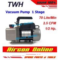 ราคา เครื่อง แว็คคั่ม สูญญากาศ Vacuum Pump ยี่ห้อ TWH รุ่น RS 1 ชนิด 1 Stage 70 ลิตร นาที (17442396017)