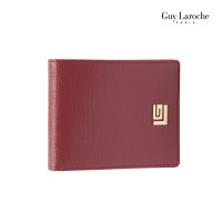 ราคา Guy Laroche กระเป๋าสตางค์พับสั้น รุ่น SUBERBAN สีแดงมารูน AGP0027 (21606659858)
