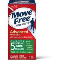 ราคา Schiff Move Free Advance Plus MSM with Glucosamine Chondroitin กลูโคซามีนขนาด 120 เม็ด Move Free สีเขียว 120 เม็ด (21551244051)