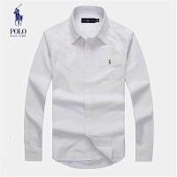 ราคา Stock High Original Ralph LaurensชายแขนยาวOxford Solidเสื้อเชิ้ตลำลองPoloเย็บปักถักร้อยRegular Fit Turn Down Collarธุรกิจเสื้อทำงาน (14912002782)
