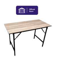ราคา Home Best โต๊ะพับอเนกประส่งค์ ผลิตจากเหล็กคุณภาพดี แข็งแรง ทนทาน ขนาด 60x120 สูง75 ซม ลายหินอ่อนสีขาว หินอ่อนดำ (21688817609)