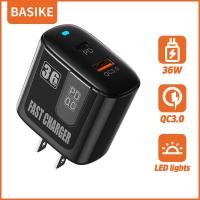 ราคา Basike ประกัน 1ป หัวชาร์จเร็ว หัวชาร์จไอโฟน 42 5W หัวชาร์ทไว type c PD20W QC22 5W อแดปเตอร์ไอโฟน Fast Charger อะแดปเตอร์ ที่ชาร์จโทรศัพ For iPhone14 14 Pro Max 13 12 11 Samsung Huawei Xiaomi (18264652