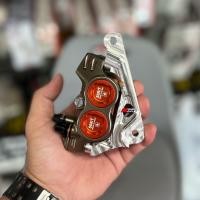 ราคา ปั้ม ST6 ทรงปั้ม 8 1 งาน CNC 4 พอต พร้อมขาจับปั้ม แถมฟรี น็อตเลสยึดปั้ม 2 ตัว (19854311333)