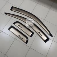 ราคา กันสาด Isuzu d max สีบรอนซ์ทอง รหัสสี 688 สำหรับแคป ใส่ปี 2002 2011 (11003926571)