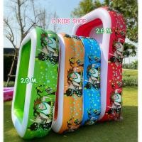 ราคา DK2 สระน้ำเป่าลม สระน้ำ สระน้ำขนาดใหญ่ สระน้ำเด็ก ขนาด 305 183 56 cm สระ 3 เมตร (13630520179)