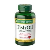 ราคา Natures Bounty Fish Oil 1200mg omega 3 360mg 120softgels (18470772693)