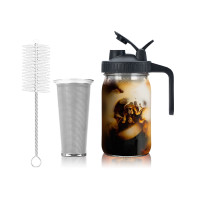ราคา Cold Brew Coffee Maker with Stainless Steel Super Dense Filter for Iced Brew Coffee Ice Tea B (19996878243)