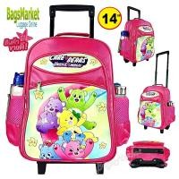 ราคา Bagsmarket Kids Luggage Size 13 14 16 S M L Wheal กระเป๋าเป้มีล้อลากสำหรับเด็ก เป้สะพายหลังกระเป๋านักเรียน รุ่น Princess Elsa Frozen (21409346381)