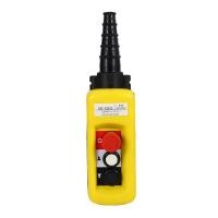 ราคา Lift Control Pendant XAC A2913 Waterproof Handheld Pushbutton Switch with Electric Hoist Handle 2 Buttons with Two Speed and Emergency Stop Functions (19422063189)