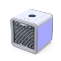 ราคา SHARP พัดลมไอเย็น แอร์เคลื่อนท พัดลมแอร์ แอร์เคลื่อนที่ พัดลมไอเย็น แอร์ พัดลมไอน้ำเย็น 3 พัดลมแอร์มินิ แอร์มินิพกพา ใหม่ USB มินิเครื่องปรับอากาศพัดลมเย็น ไฟ 7 สี (21571494971)