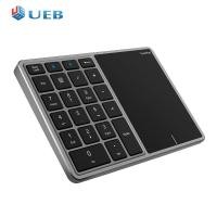 ราคา แป้นพิมพ์ตัวเลขไร้สายบลูทูธ2 4G รองรับพร้อมแผงสัมผัสสำหรับแล็ปท็อปและโน้ตบุ๊คแผ่นตัวเลข Keyboard Numerik ขนาดเล็ก (20206959844)
