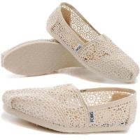 ราคา TOMS รองเท้าผ้าใบรองเท้าผู้หญิงตัวอักษรผ้าใบลายรองเท้าผ้าใบรองเท้าลำลอง Slip On รองเท้าสลิปออนรองเท้าผู้หญิง (19239318871)