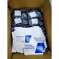 ราคา พร้อมส่งในไทย หน้ากากอนามัย หน้ากากผ้า หนา3ชั้น ขายยกลัง 1ลัง มี50กล่อง 2500ชิ้น (17203282682)