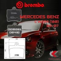 ราคา ผ้าเบรคหน้า BREMBO MERCEDES BENZ C W203 180 180KOM 200CGI 220CDI 230 ปี 02 07 P50024B C (15641721049)