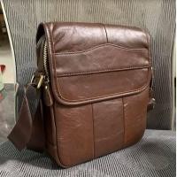 ราคา กระเป๋าผู้ชาย กระเป๋าสะพายไหล่ กระเป๋าหนังวัวเเท้ กระเป๋าหนังเเท้ เเนววินเทจ รุ่น121 (21543760804)