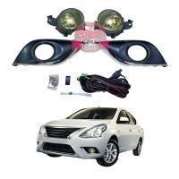 ราคา ไฟตัดหมอก ไฟสปอร์ตไลท์ NISSAN ALMERA นิสสัน อัลเมร่า ปี 2014 2015 2016 2017 2018 2019 (21430646791)