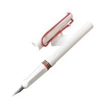 ราคา Lamy Safari Fountain Pen white red clip red oring Limited Edition 2020 ปากกาหมึกซึม สีขาวคลิปแดง ลิมิเตต (21534576131)
