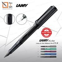 ราคา LAMY AL Star Fountain Pen Nib F ปากกาหมึกซึม ลามี่ ออลสตาร์ หัว F 0 5 มม ของแท้ 100 มี 6 สี สีม่วง Black purple สีเขียว Bluegreen สีน้ำเงิน Oceanblue สีเทา Graphite สีดำ Black สีTurmaline (1408384075)