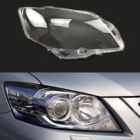ราคา For Toyota Camry 2009 2010 2011 155 154 Car Headlight Cover Transparent Lampshade Caps Head Light Lamp Shell (20157483412)
