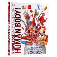 ราคา DK Encyclopedia of knowledge Encyclopedia of human body Imported English original 3D illustrated human body guide human organs and functions childrens English science popular science books (1611955926