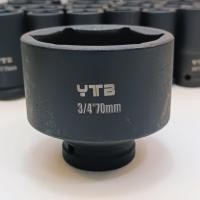 ราคา ลูกบล็อกยาว บล็อกลม 3 4 6หุน เบอร์ 70 มม สำหรับ บล็อกลม บล็อกแบต บล็อกไฟฟ้า IMPACT SOCKET (19717398060)
