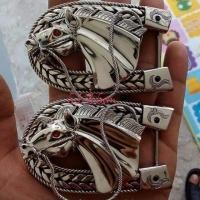 ราคา หัวเข็มขัดสแตนเลสหัวเข็มขัดหัวม้า งานทำมือละเอียดมากเข็มขัด สแตนเลสเข็มขัด โลหะเข็มขัด (6576530527)