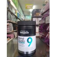 ราคา LOreal Pro Blond Studio Bonder Inside9 Lightening Powder บลอนด์ สตูดิโอ บอนเดอร์ อินไซด์9 ไลเทนนิ่ง พาวเดอร์ บลอนด์ สตูดิโอ ออยล์ดีเวลลอปเปอร์30Vol 9 ผงฟอกมีบำรุง (19612975696)