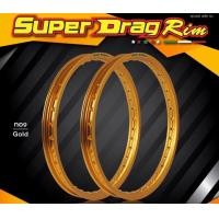 ราคา วงล้อ SUPER DRAG RIM ซุปเปอร์แดรก เเถมเสื้อฟรี มีทั้ง1 2เเละ1 4 ขอบ17 สีล้วนรุ่นสตรีทแท้100 ราคาต่อคู่ ขอบล้อ ซุปเปอร์แดรกมีขนาด1 4ขอบ17กับ1 2ขอบ17 (10571521502)