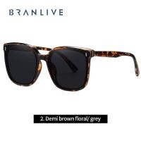 ราคา BRANLIVE DC แว่นตากันแดดยอดนิยมแว่นตาแฟชั่น 2022 แว่นตาสีชา (16463123444)