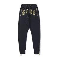 ราคา BAPE กางเกงมีซิปปักสีบรอนซ์ยี่ห้อแฟชั่นแบบมีกระเป๋าหลายใบสำหรับวัยรุ่นใส่ลำลองฤดูใบไม้ผลิกางเกงกีฬา (18933889802)