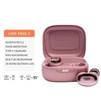 ราคา สนับสนุนการรับประกัน หูฟังJBL Live Free 2 TWS หูฟัง Bluetooth ไร้สาย Waterproof TWS Wireless Earphone with Mic Bluetooth Earphones for IOS Android หูฟังบลูทูธเกมมิ่ง หูฟังเบสหนักๆ หูฟังออกกำลังJBL Ea 