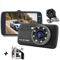 ราคา กล้องติดรถยนต์ 2 กล้อง หน้า หลัง รุ่น A8 3 Full HD 1080P ชัดทั้งกลางวันกลางคืน (19998177096)