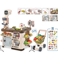 ราคา ชุดเครื่องคิดเงินของเล่นของเล่นเด็ก65ชิ้นสำหรับบัตรเครดิตอัจฉริยะเครื่องคิดเลขซูเปอร์มาร์เก็ตของเล่นบ้านจำลอง (21536318274)
