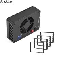 ราคา Andoer กล้อง FS 04A พัดลมทำความเย็นระบบระบายความร้อนภายนอกด้วยตั้งอุณหภูมิ OLED Display 4ชิ้นตัวติดตั้งอะแดปเตอร์แผ่นสำหรับ Sony A7M4 ZVE1 A6700 A7C2 A7S3 ZV E10 ZV1 A7C FX30สำหรับ R5 Canon R6 R7สำหรั
