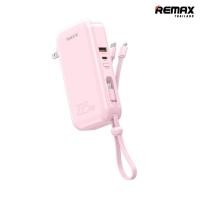 ราคา Remax Maxx Powerbank รุ่น W1001 ความจุ 10000 mAh แบตสำรอง ชาร์จไว มีสายชาร์จและปลั๊กในตัว พาวเวอร์แบงค์ (20931084522)