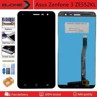 ราคา จอ LCD ของแท้5 5นิ้วสำหรับ Asus Zenfone 3จอ LCD ZE552KL พร้อมแผงสัมผัสอะไหล่หน้าจอกระจกชุดประกอบดิจิไทเซอร์ (14634696971)