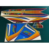 ราคา สติ๊กเกอร์ WAVE 110 i ปี 2014 รุ่น 17 ชุดใหญ่ติดทั้งคัน สะท้อนแสง เคลือบเงาแท้ ชุดสติ๊กเกอร์ติดรถ เวฟ 110 iw110iwave110i (16336298338)