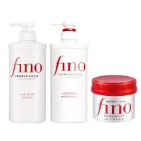 ราคา แชมพู ครีมนวด Shiseido Fino Premium Touch Hair Shampoo Conditioner 550ml ช่วยฟื้นฟูผมเสีย เส้นผมแข็งแรง Fino hair mask 230g (21611976300)