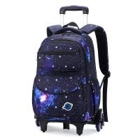 ราคา กระเป๋าเป้สะพายหลัง กระเป๋านักเรียนล้อลาก พร้อมล้อลาก 6 ล้อ สําหรับเด็กประถม (20446460739)