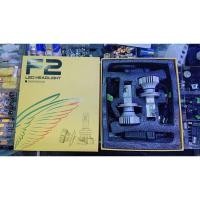 ราคา หลอดไฟหน้า Led F2 สว่าง 6000 lm มีขั้ว H4 H7 H11 HB4 9006 (15438358540)