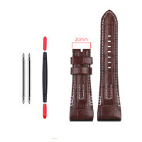 ราคา สายนาฬิกาหนังแท้สำหรับ Seiko Velatura srh ซีรีส์ SRH013 SPC007J1สาย SPC007กับสายรัดข้อมือสายนาฬิกาแบบมีหัวเหล็ก26มม (19457559854)